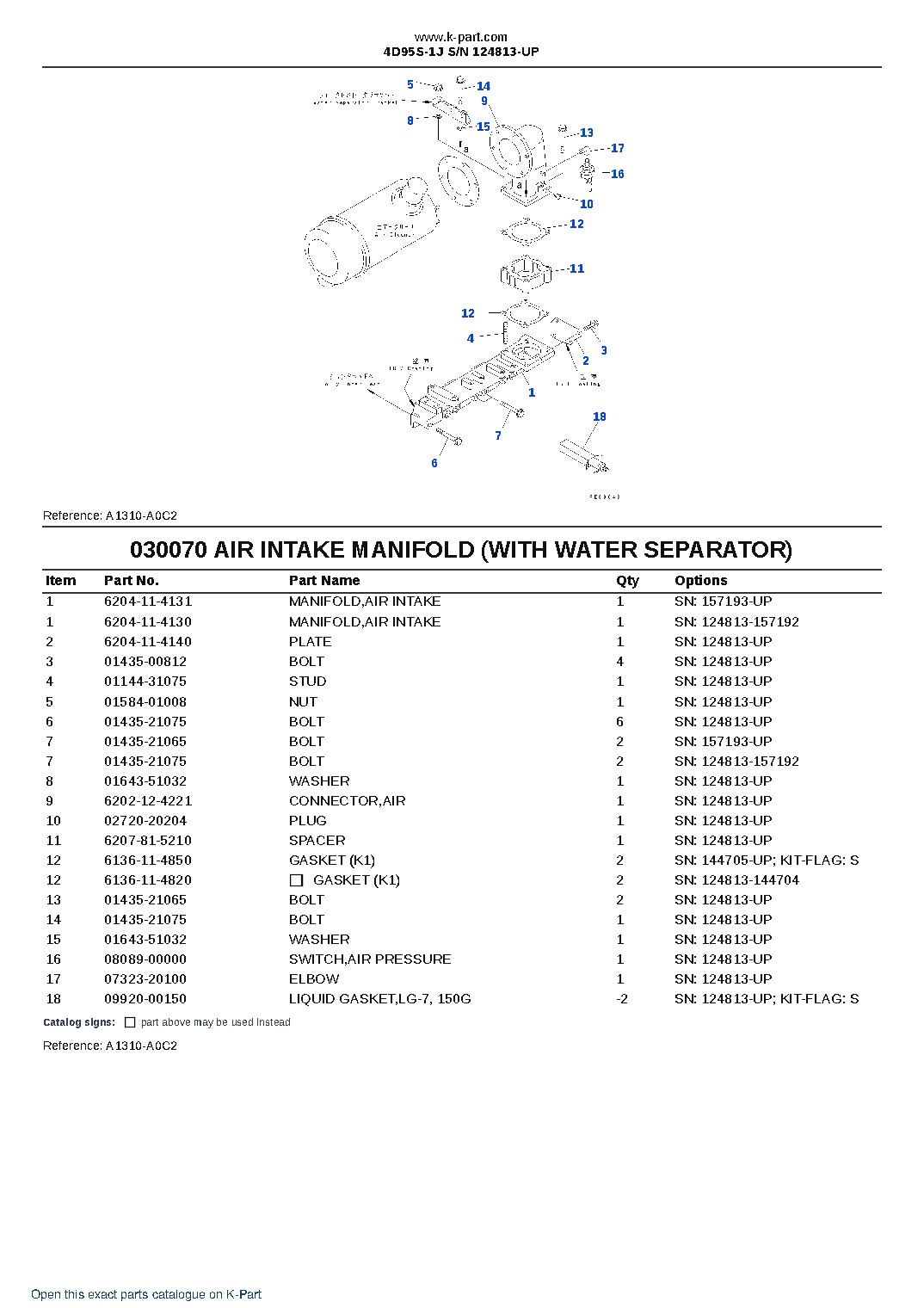 4D95S-1J S/N 124813-UP – sample page 7 4D95S-1J S/N 124813-UP – sample page 7