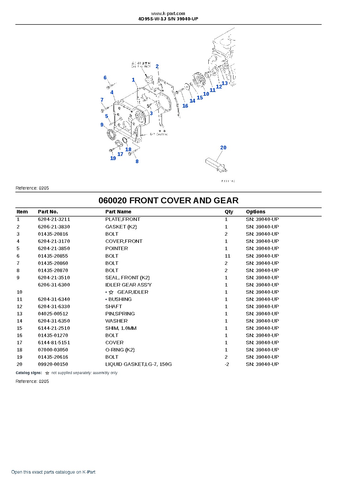 4D95S-W-1J S/N 39040-UP – sample page 9 4D95S-W-1J S/N 39040-UP – sample page 9