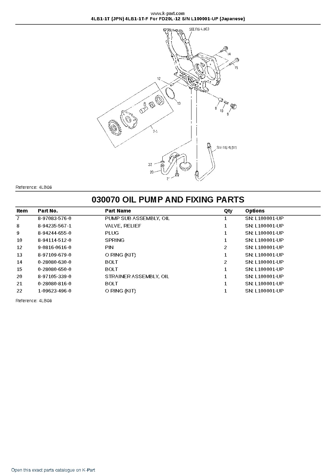 4LB1-1T (JPN) 4LB1-1T-F For FD20L-12 S/N L100001-UP (Japanese) – sample page 10