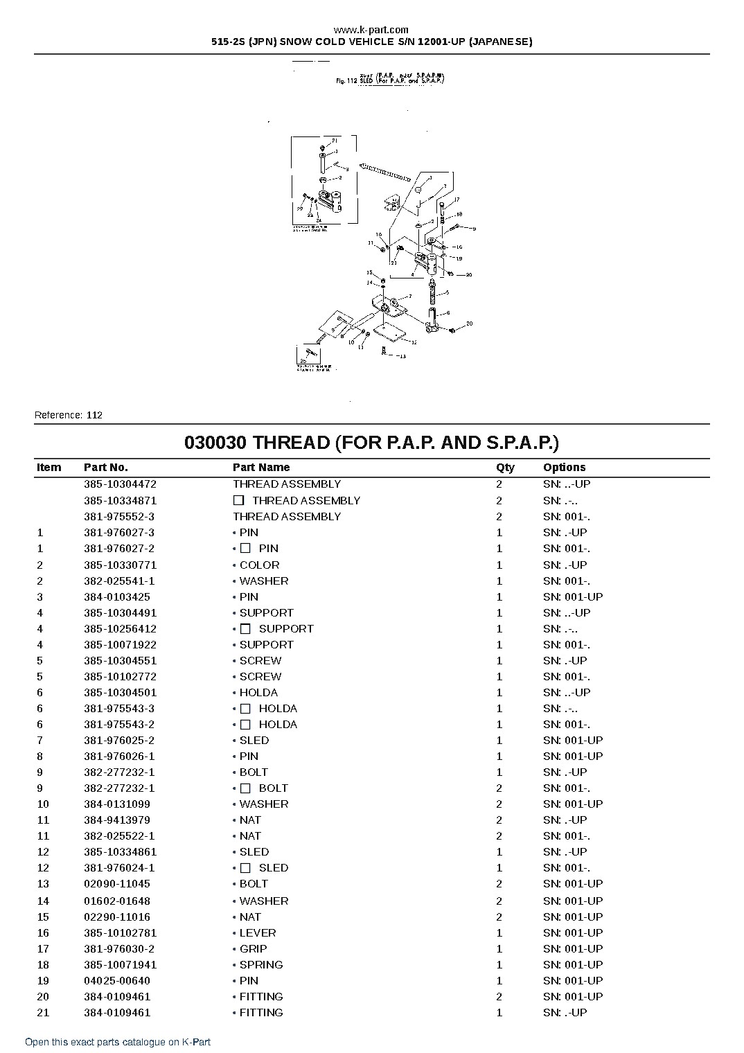 515-2S (JPN) SNOW COLD VEHICLE S/N 12001-UP (JAPANESE) – sample page 5