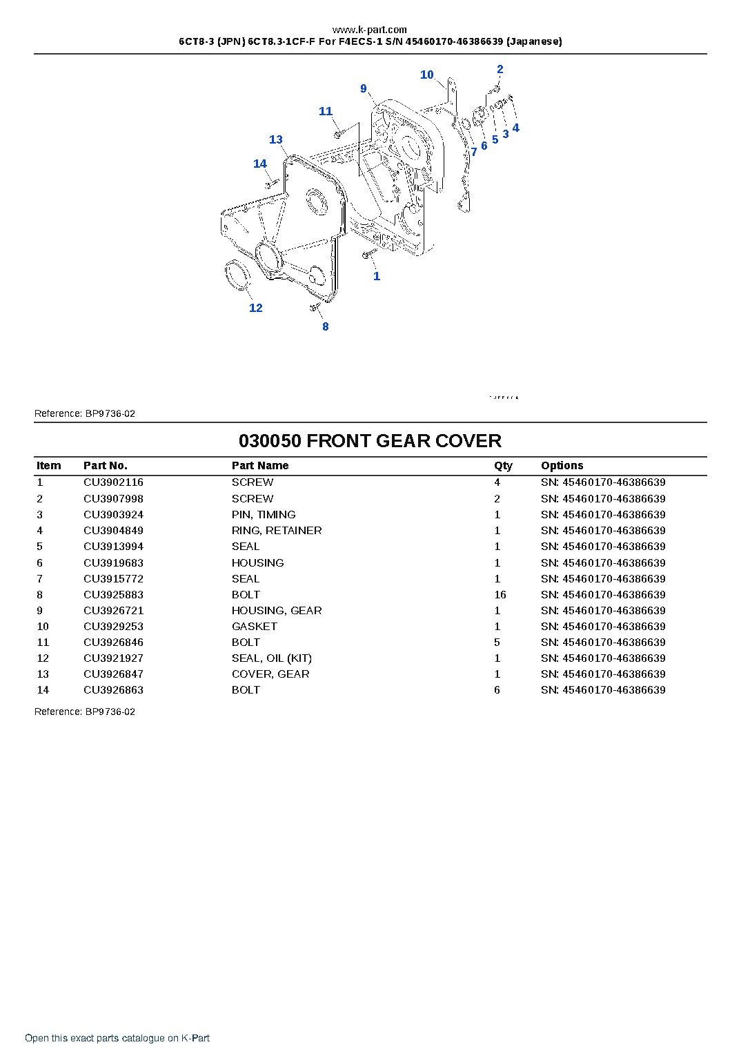 6CT8-3 (JPN) 6CT8.3-1CF-F For F4ECS-1 S/N 45460170-46386639 (Japanese) – sample page 5
