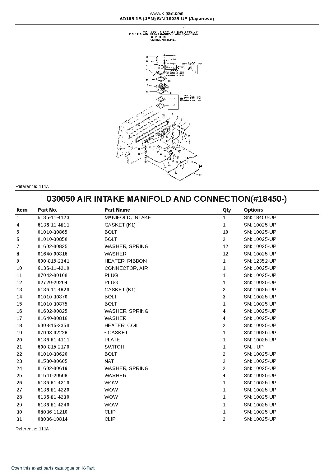 6D105-1B (JPN)  S/N 10025-UP (Japanese) – sample page 7