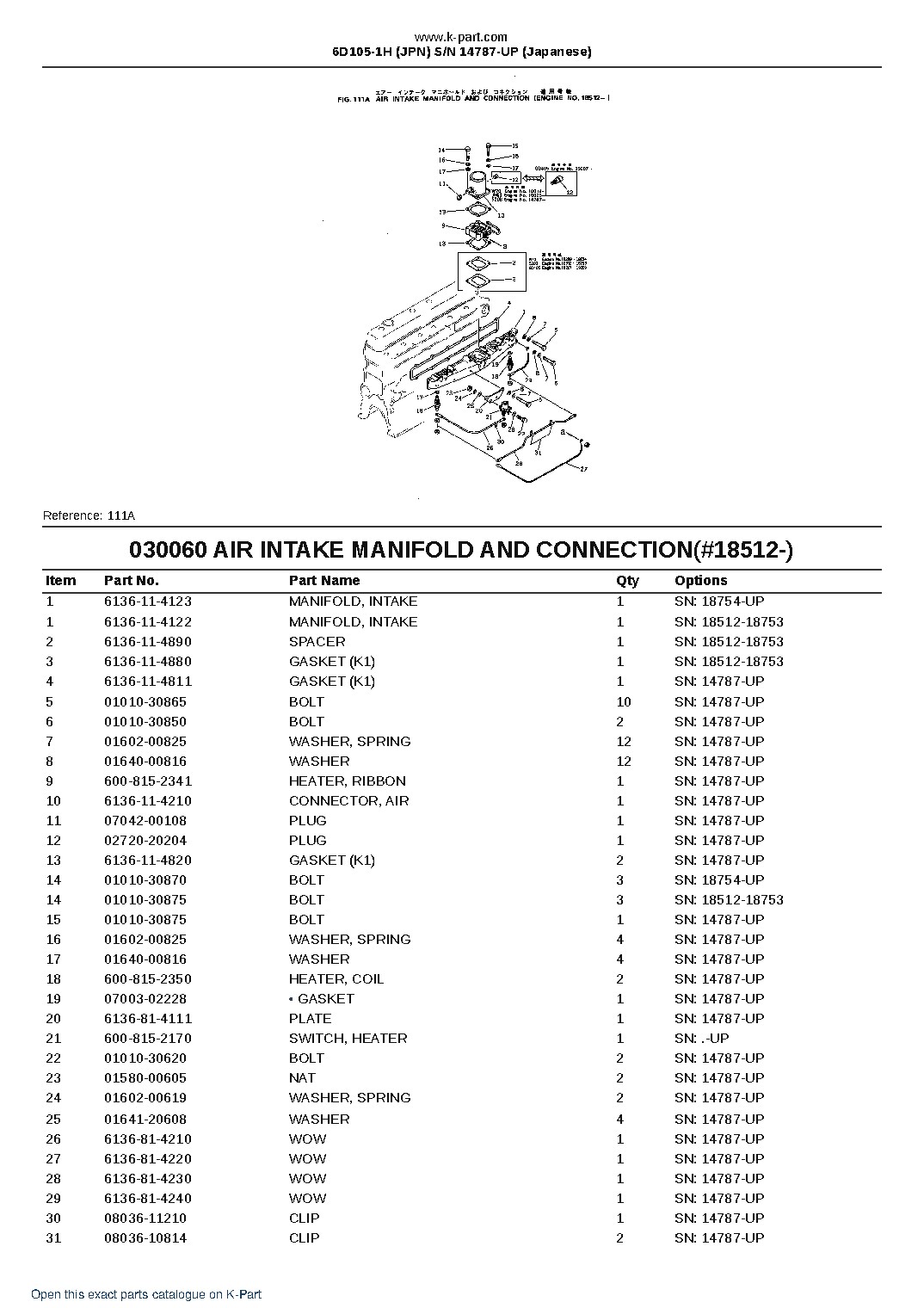 6D105-1H (JPN)  S/N 14787-UP (Japanese) – sample page 7