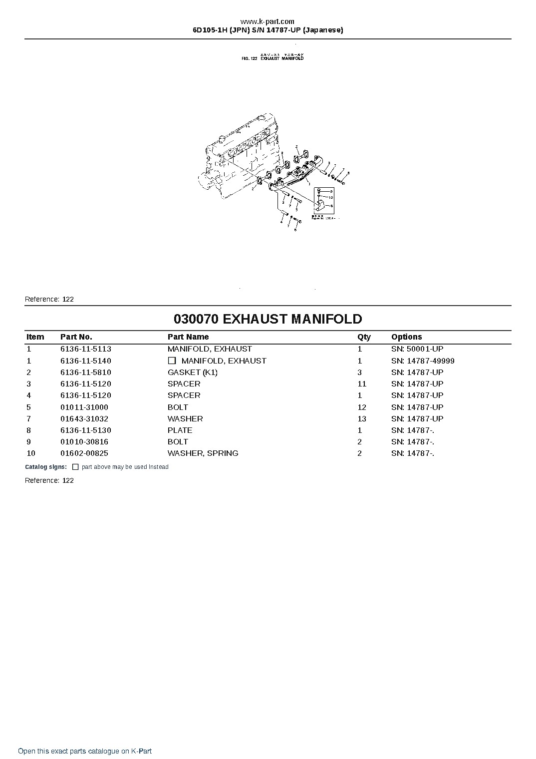 6D105-1H (JPN)  S/N 14787-UP (Japanese) – sample page 9