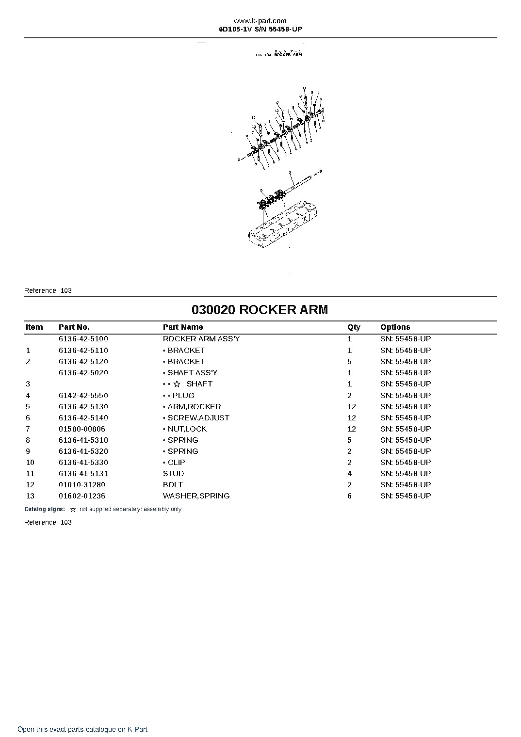 6D105-1V S/N 55458-UP – sample page 3 6D105-1V S/N 55458-UP – sample page 3