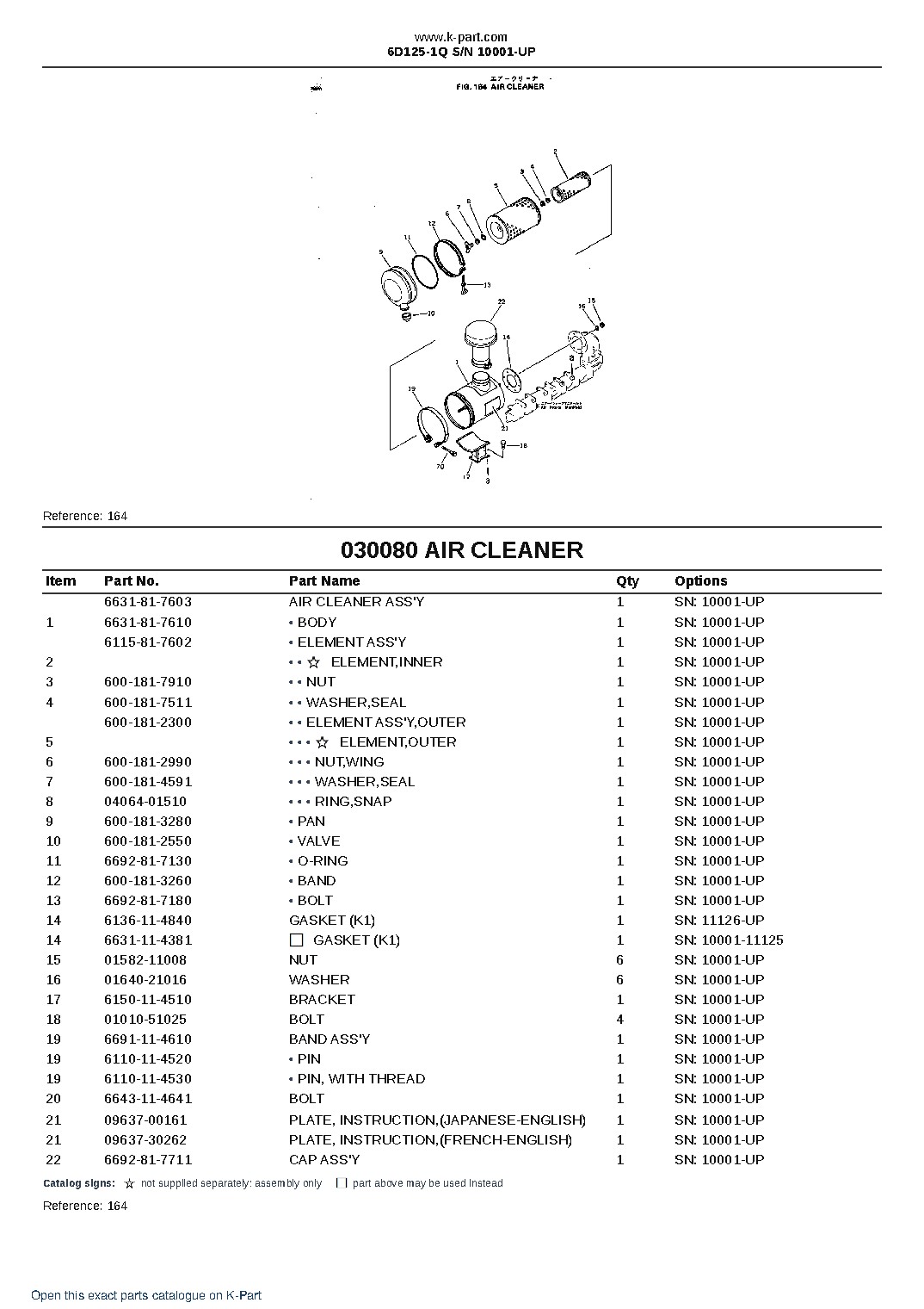 6D125-1Q S/N 10001-UP – sample page 10