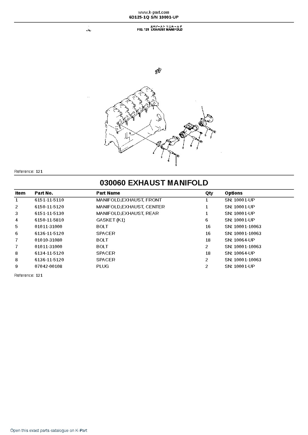 6D125-1Q S/N 10001-UP – sample page 8