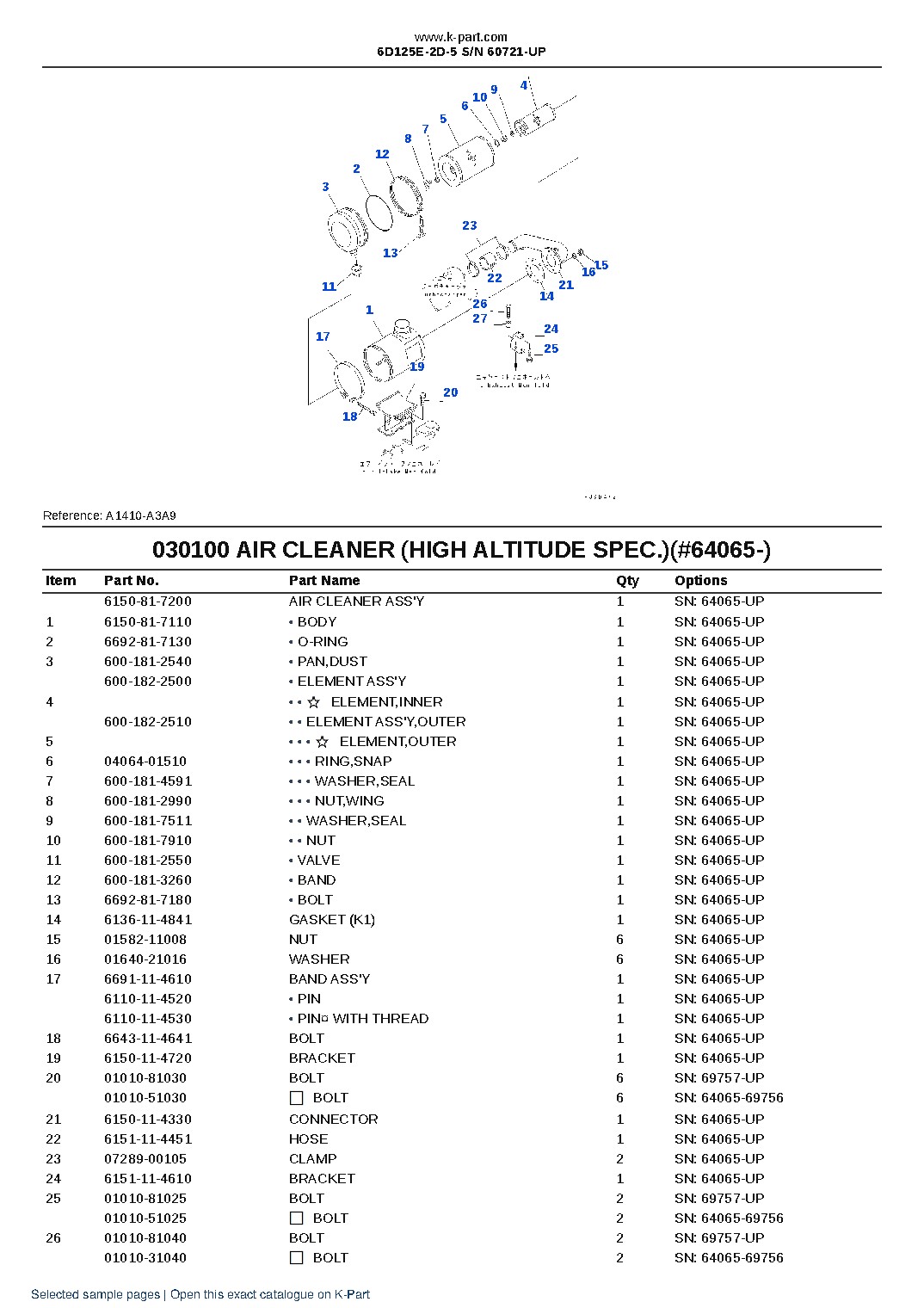 6D125E-2D-5 S/N 60721-UP – sample page 9