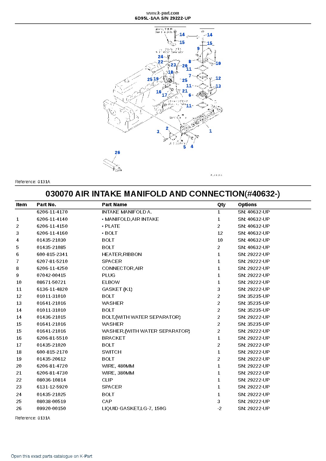 6D95L-1AA S/N 29222-UP – sample page 8 6D95L-1AA S/N 29222-UP – sample page 8