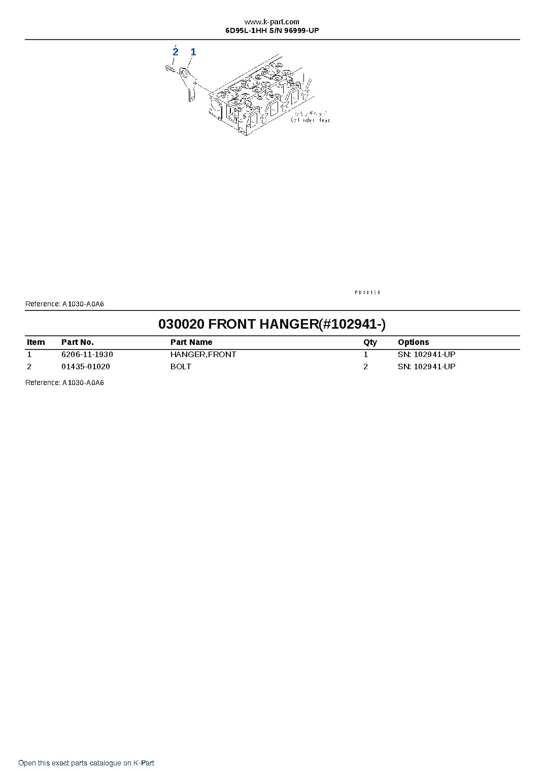 6D95L-1HH S/N 96999-UP – sample page 2 6D95L-1HH S/N 96999-UP – sample page 2