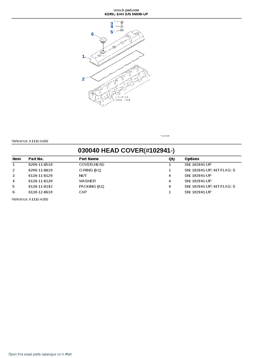 6D95L-1HH S/N 96999-UP – sample page 4 6D95L-1HH S/N 96999-UP – sample page 4