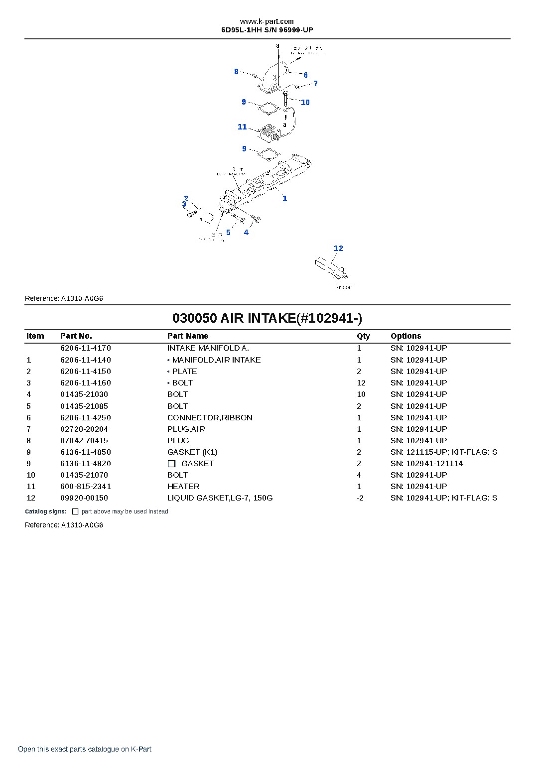 6D95L-1HH S/N 96999-UP – sample page 5 6D95L-1HH S/N 96999-UP – sample page 5