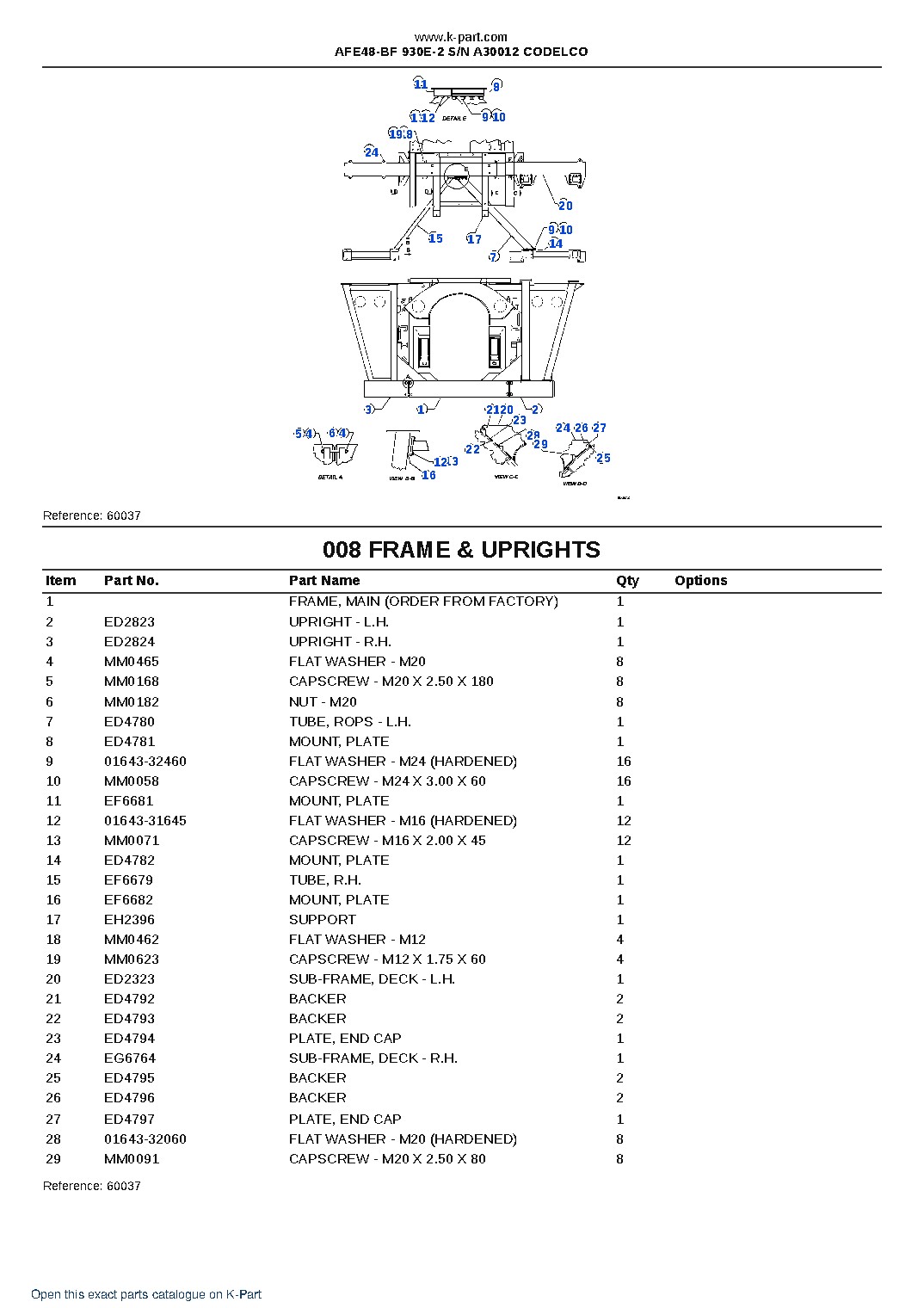 AFE48-BF 930E-2 S/N A30012  CODELCO – sample page 4