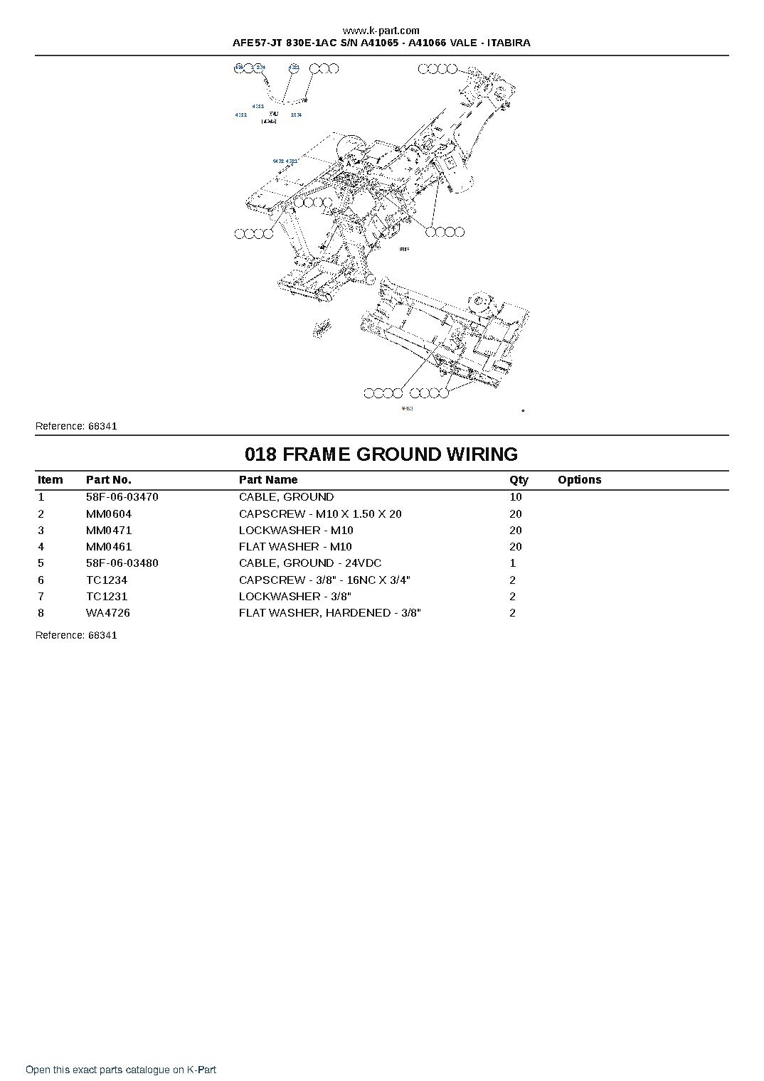 AFE57-JT 830E-1AC S/N A41065 – A41066 VALE – ITABIRA – sample page 9 AFE57-JT 830E-1AC S/N A41065 – A41066 VALE – ITABIRA – sample page 9