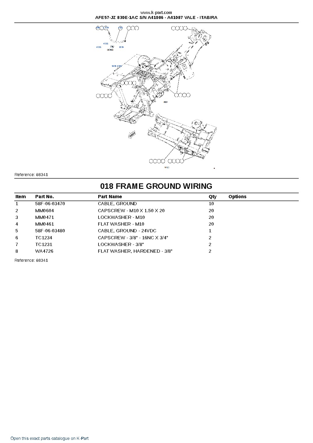 AFE57-JZ 830E-1AC S/N A41086 – A41087 VALE – ITABIRA – sample page 9 AFE57-JZ 830E-1AC S/N A41086 – A41087 VALE – ITABIRA – sample page 9