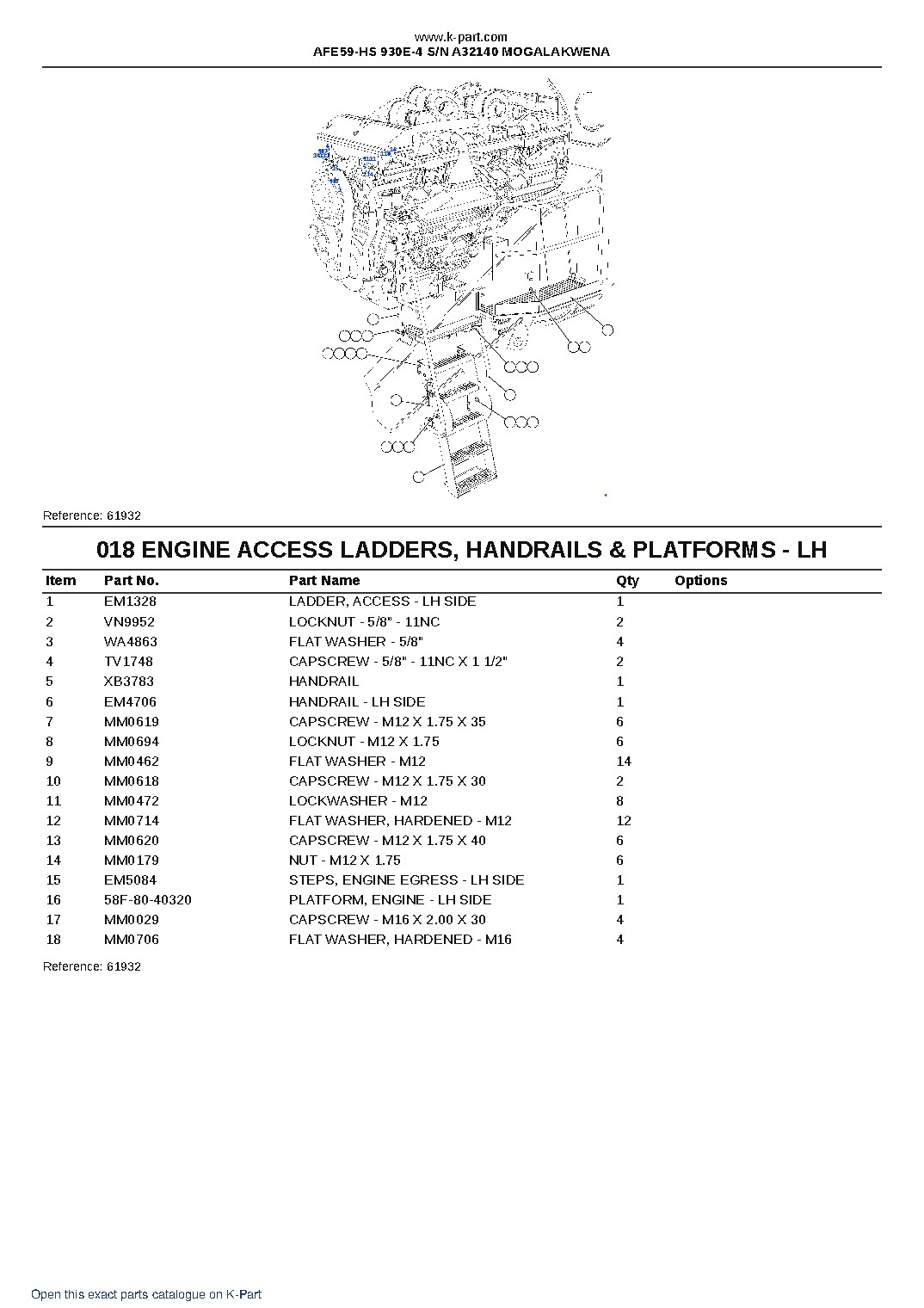 AFE59-HS 930E-4 S/N A32140 MOGALAKWENA – sample page 9 AFE59-HS 930E-4 S/N A32140 MOGALAKWENA – sample page 9