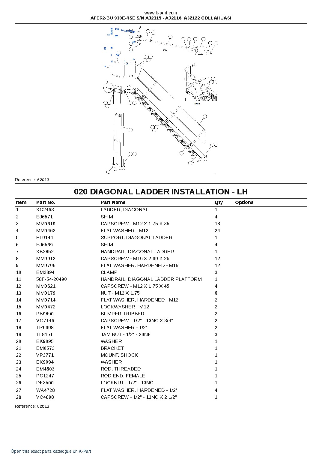 AFE62-BU 930E-4SE S/N A32115 – A32116, A32122  COLLAHUASI – sample page 10