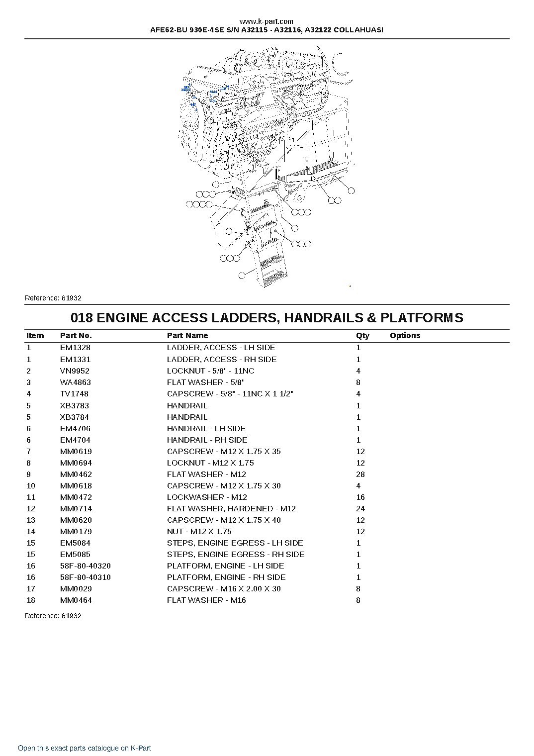 AFE62-BU 930E-4SE S/N A32115 – A32116, A32122  COLLAHUASI – sample page 9