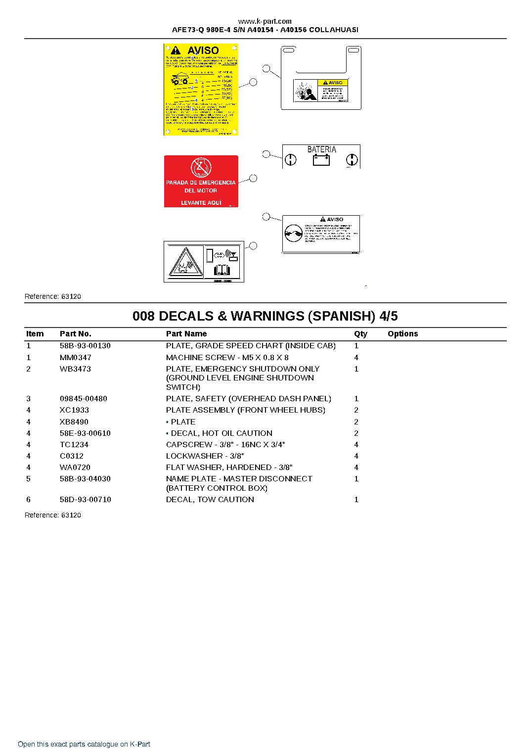 AFE73-Q 980E-4 S/N A40154 – A40156  COLLAHUASI – sample page 4