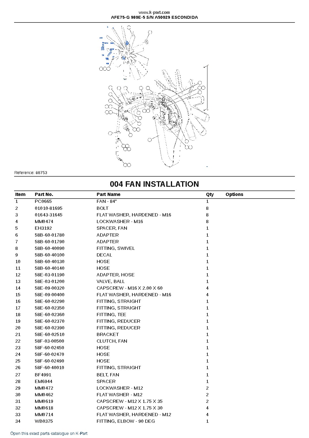 AFE75-G 980E-5 S/N A50029 ESCONDIDA – sample page 2 AFE75-G 980E-5 S/N A50029 ESCONDIDA – sample page 2