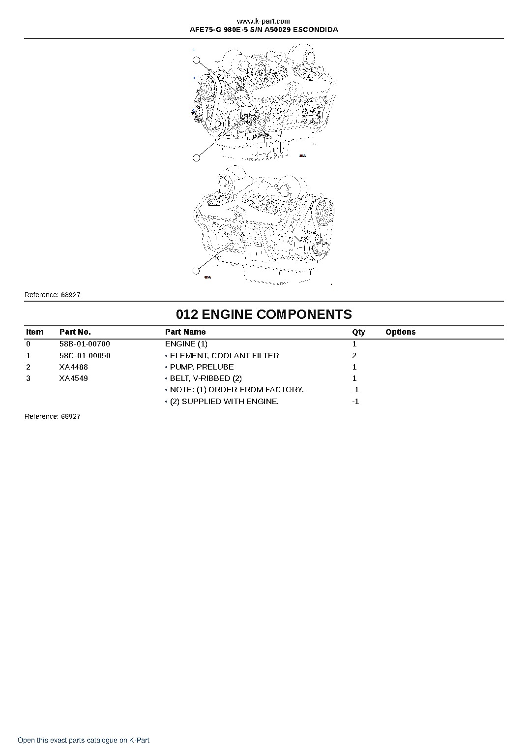 AFE75-G 980E-5 S/N A50029 ESCONDIDA – sample page 7 AFE75-G 980E-5 S/N A50029 ESCONDIDA – sample page 7