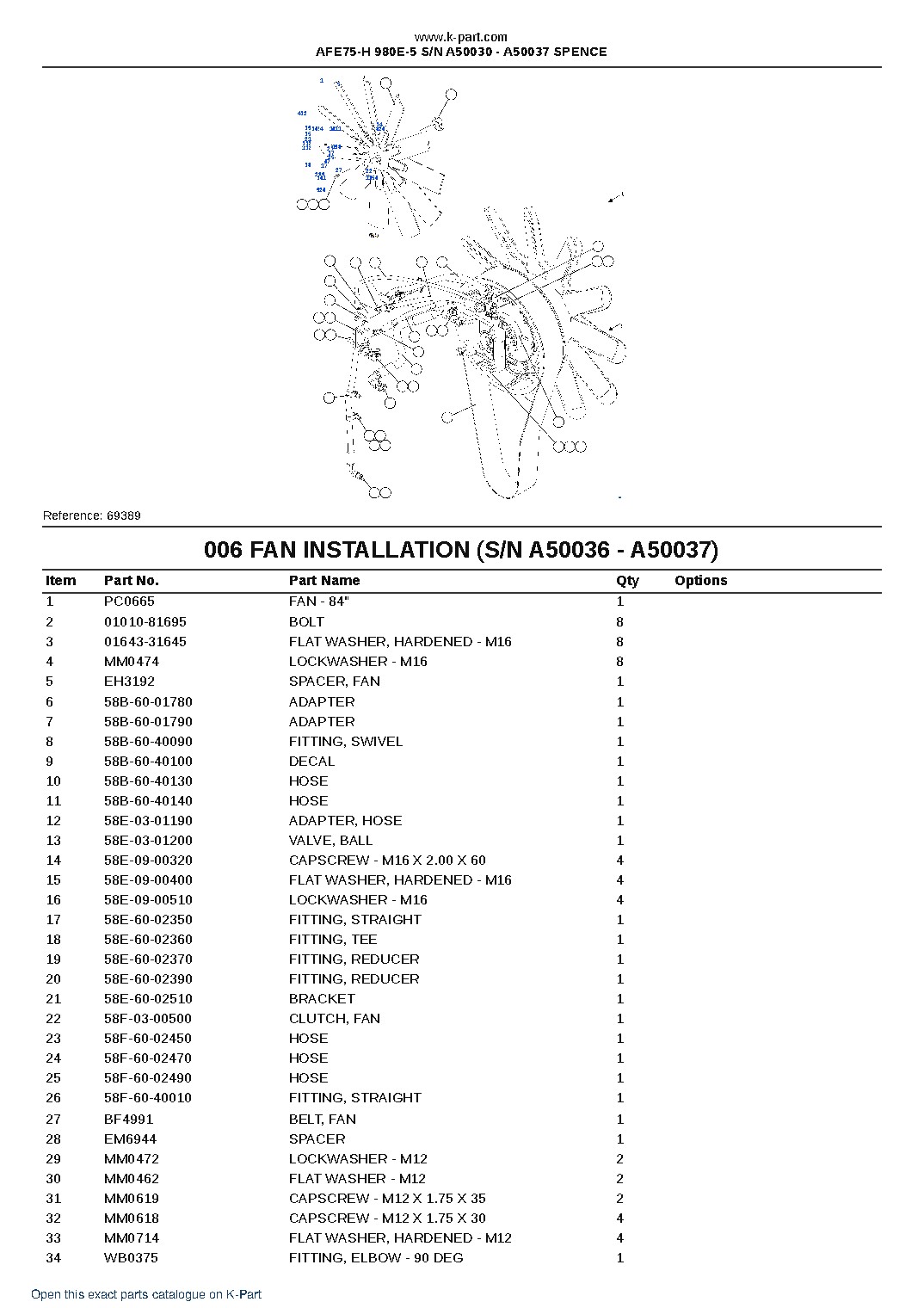 AFE75-H 980E-5 S/N A50030 – A50037 SPENCE – sample page 4 AFE75-H 980E-5 S/N A50030 – A50037 SPENCE – sample page 4