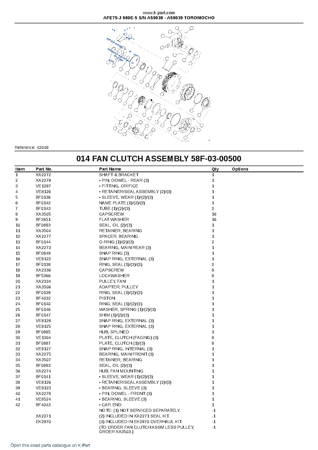 AFE75-J 980E-5 S/N A50038 – A50039 TOROMOCHO – sample page 8 AFE75-J 980E-5 S/N A50038 – A50039 TOROMOCHO – sample page 8