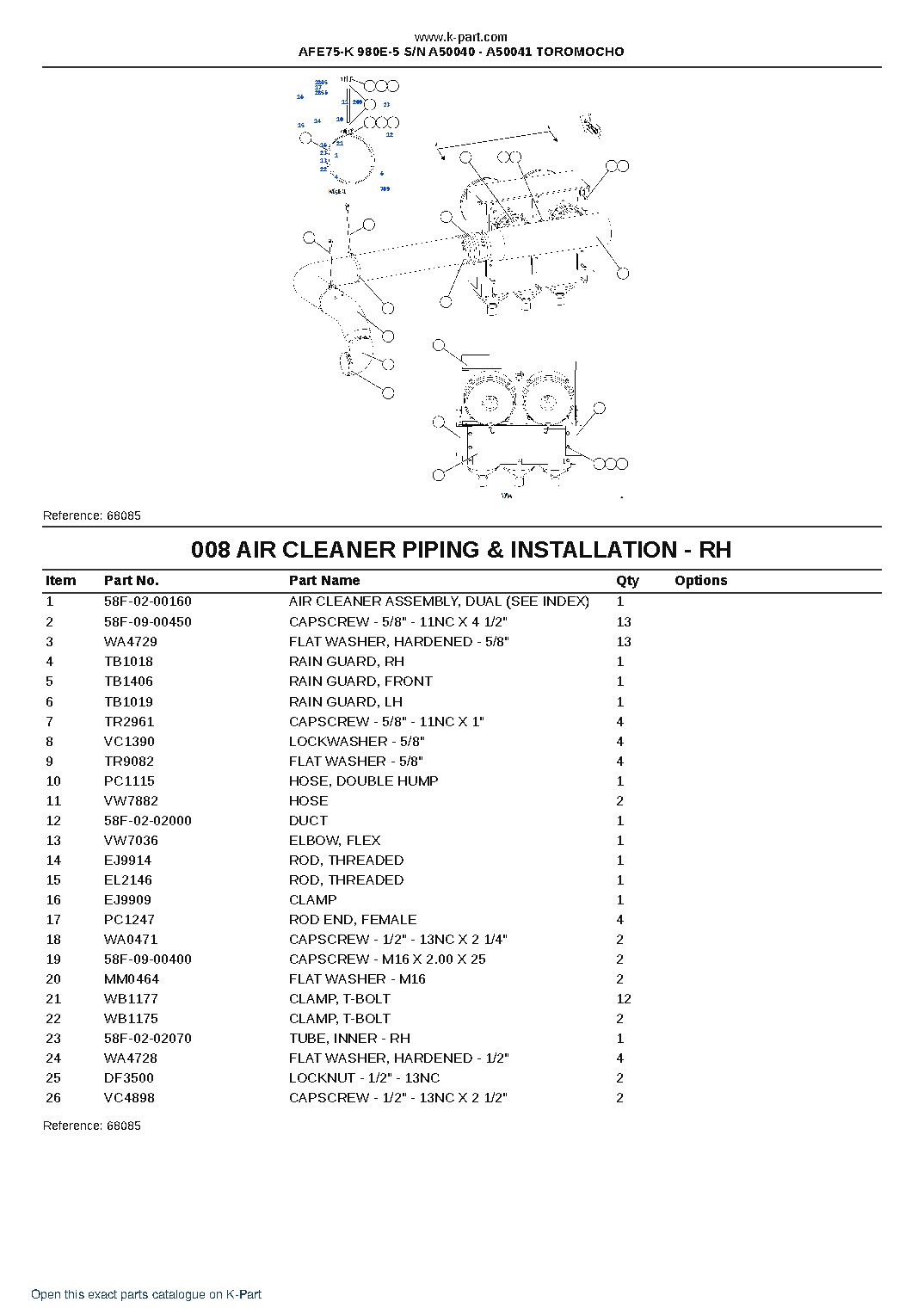 AFE75-K 980E-5 S/N A50040 – A50041 TOROMOCHO – sample page 5 AFE75-K 980E-5 S/N A50040 – A50041 TOROMOCHO – sample page 5