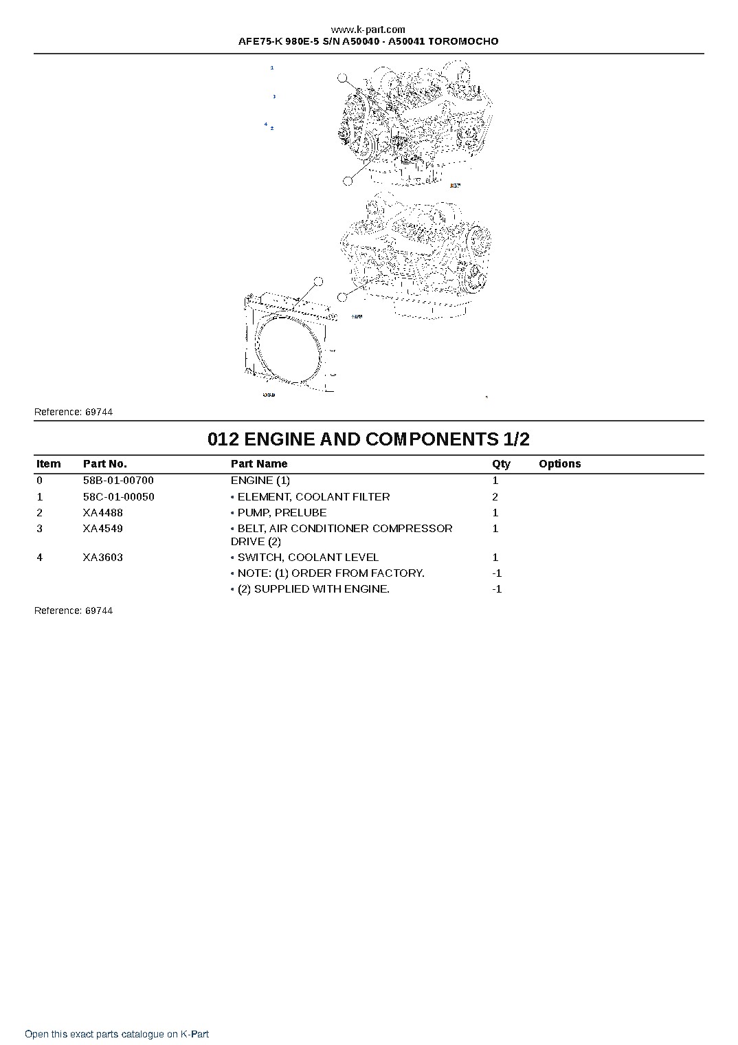 AFE75-K 980E-5 S/N A50040 – A50041 TOROMOCHO – sample page 7 AFE75-K 980E-5 S/N A50040 – A50041 TOROMOCHO – sample page 7