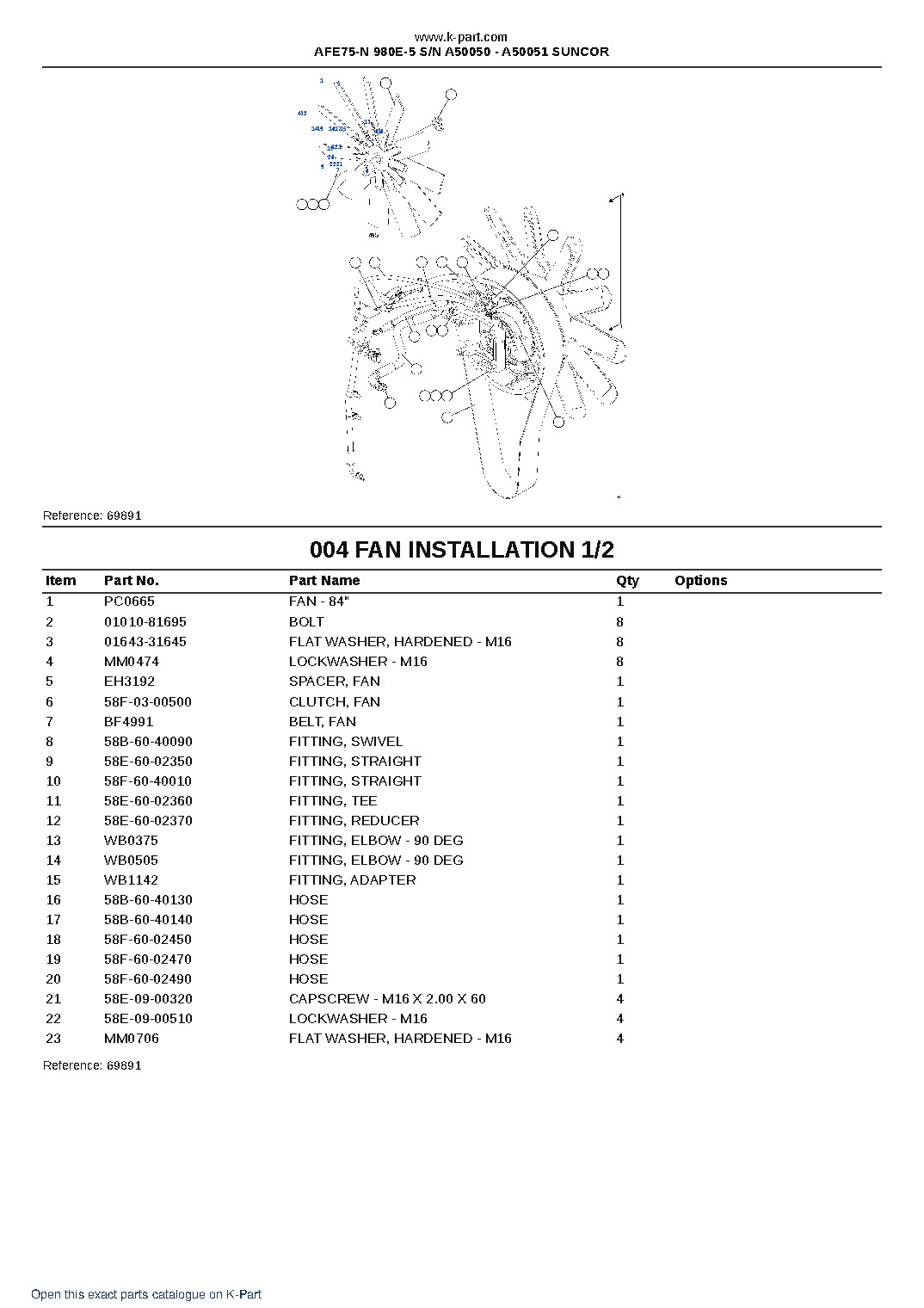 AFE75-N 980E-5 S/N A50050 – A50051  SUNCOR – sample page 2