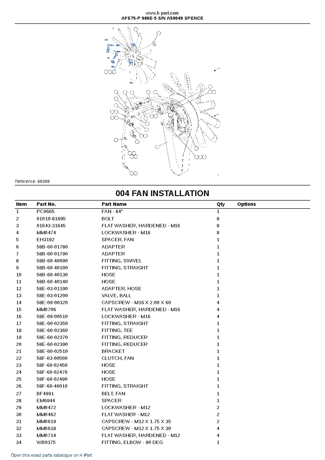 AFE75-P 980E-5 S/N A50049 SPENCE – sample page 2 AFE75-P 980E-5 S/N A50049 SPENCE – sample page 2
