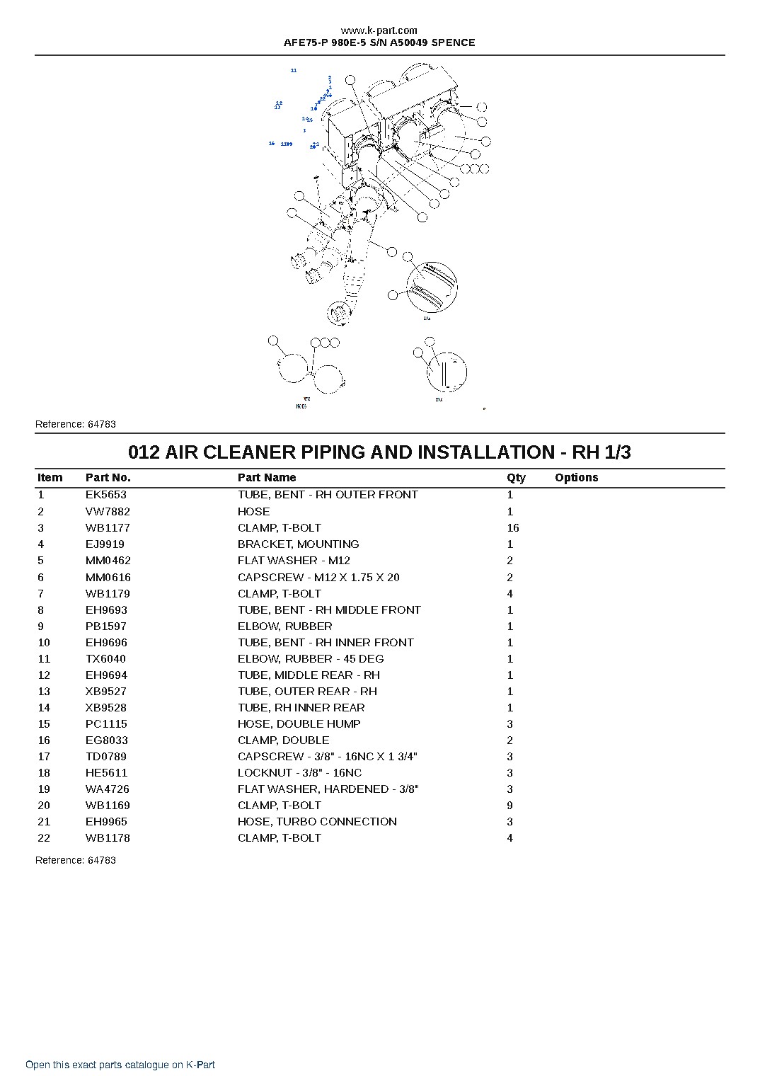 AFE75-P 980E-5 S/N A50049 SPENCE – sample page 7 AFE75-P 980E-5 S/N A50049 SPENCE – sample page 7