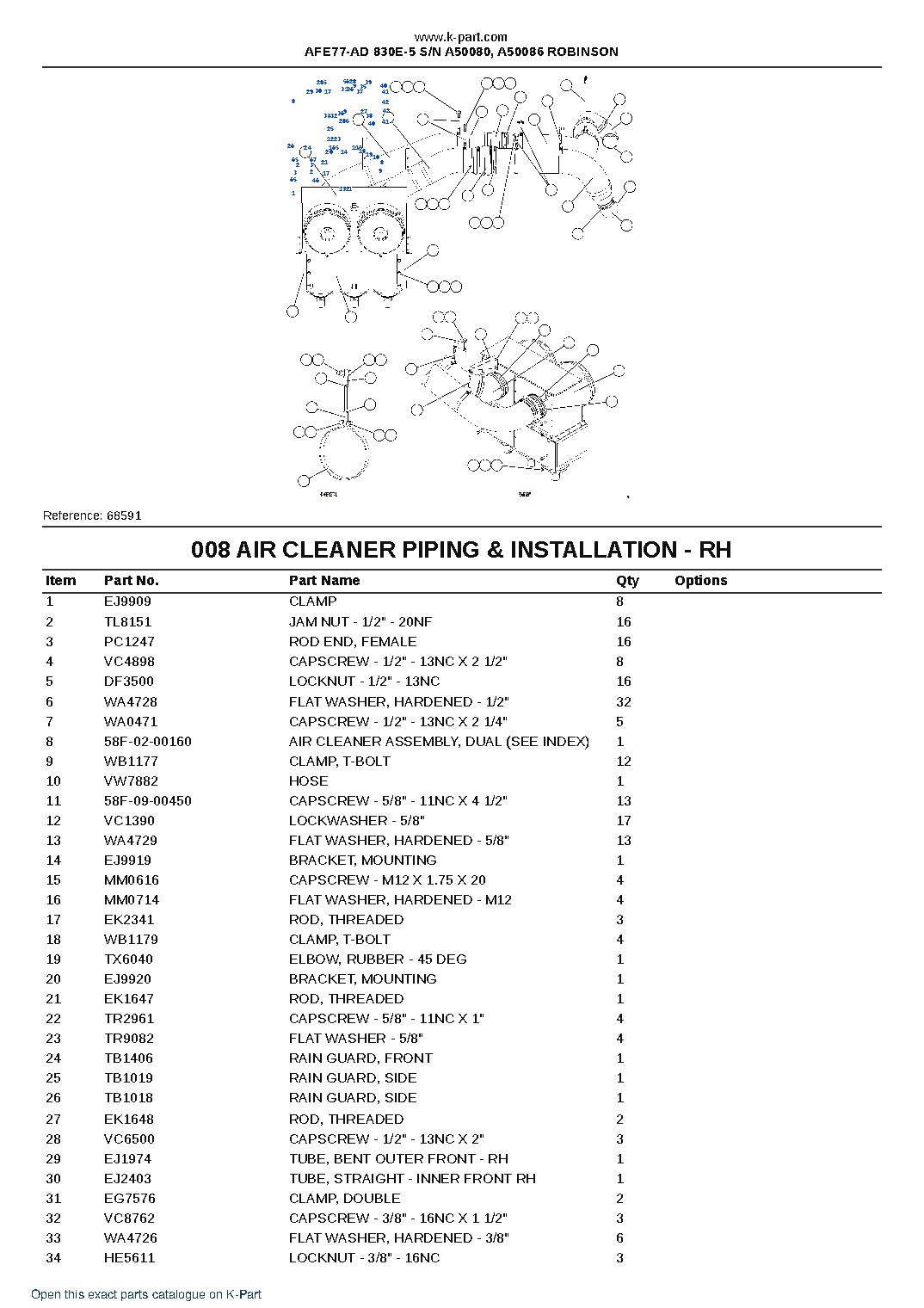 AFE77-AD 830E-5 S/N A50080, A50086  ROBINSON – sample page 5