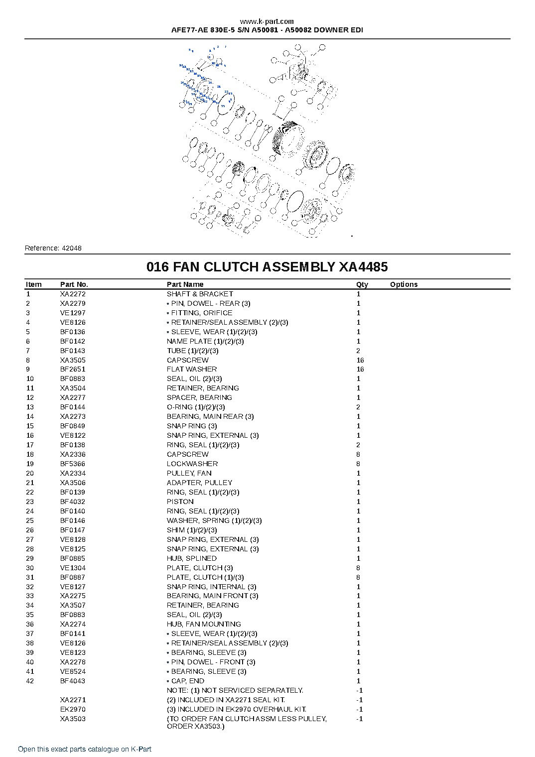 AFE77-AE 830E-5 S/N A50081 – A50082  DOWNER EDI – sample page 9