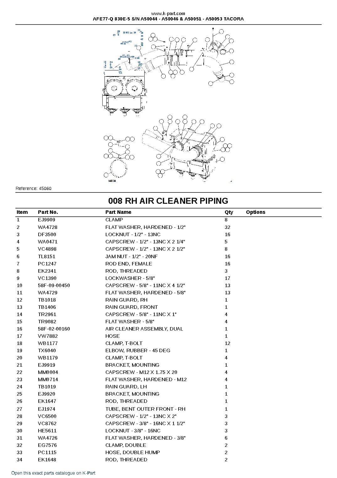 AFE77-Q 830E-5 S/N A50044 – A50046 & A50051 – A50053  TACORA – sample page 5