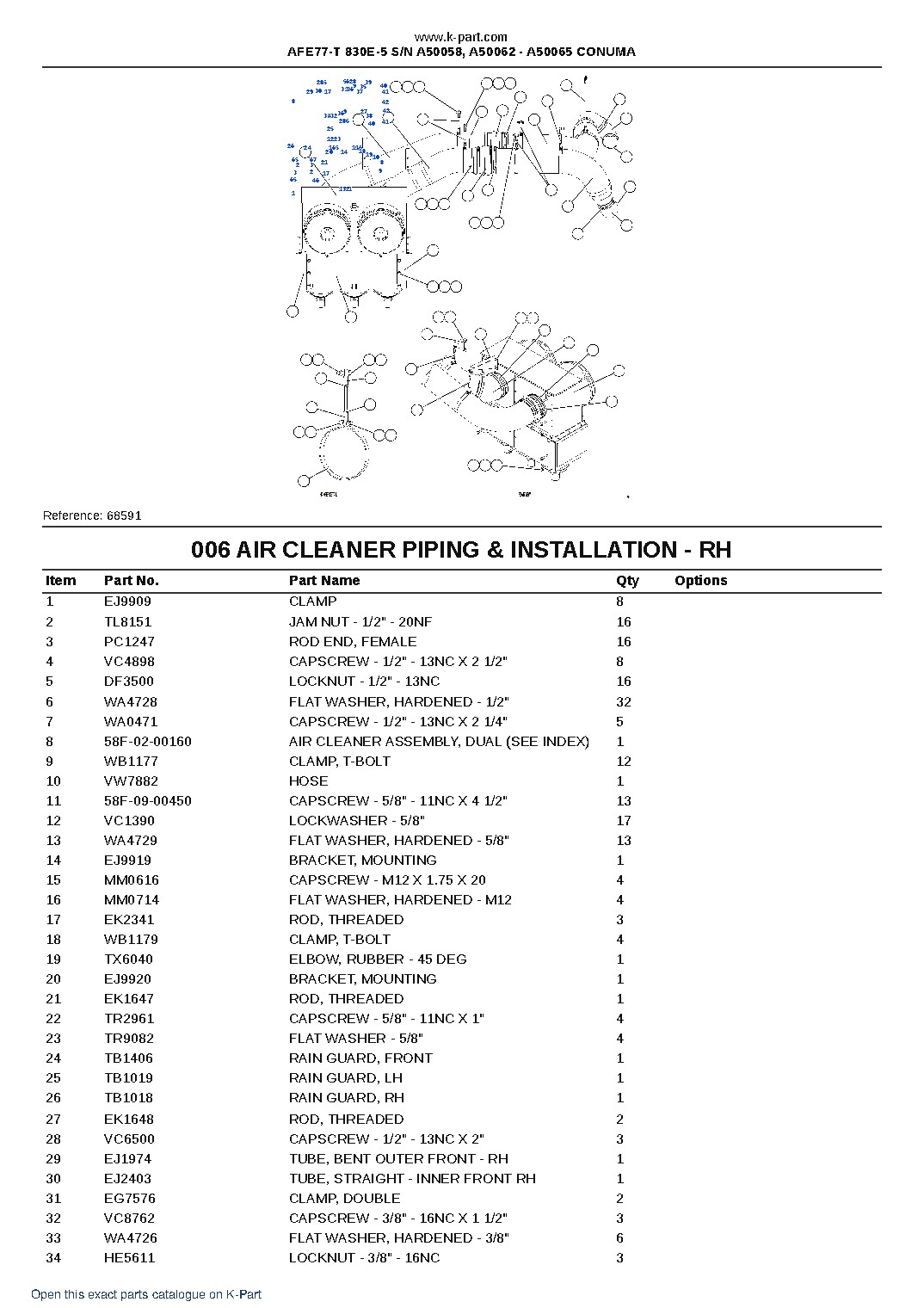 AFE77-T 830E-5 S/N A50058, A50062 – A50065 CONUMA – sample page 4