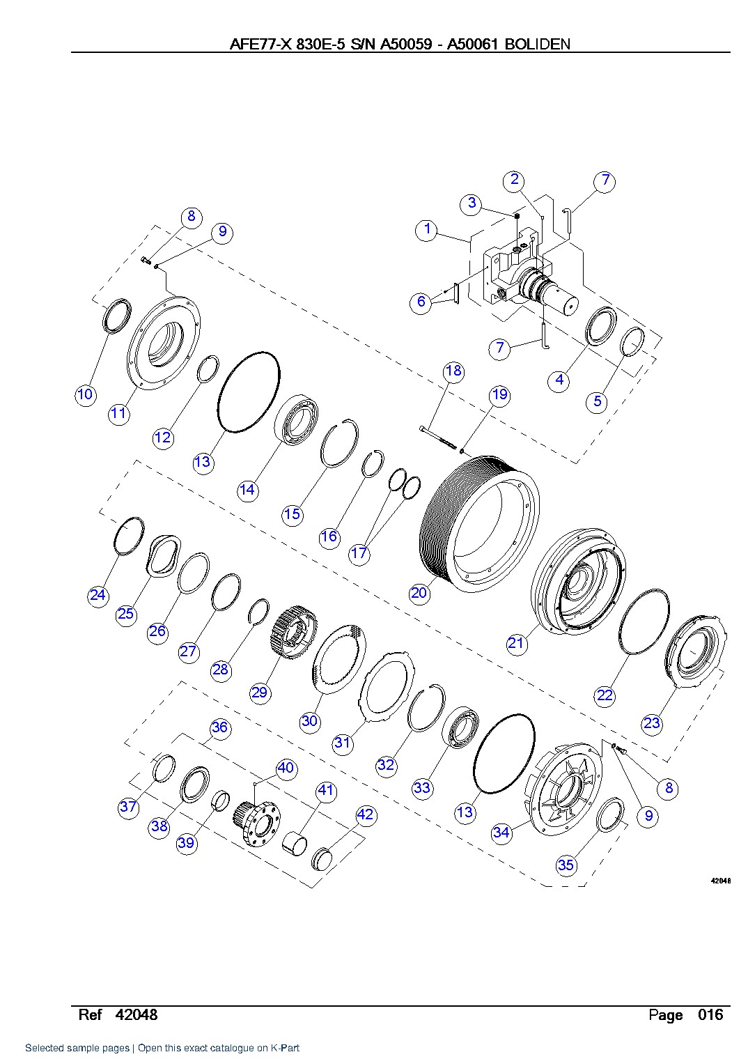 AFE77-X 830E-5 S/N A50059 – A50061 BOLIDEN – sample page 5