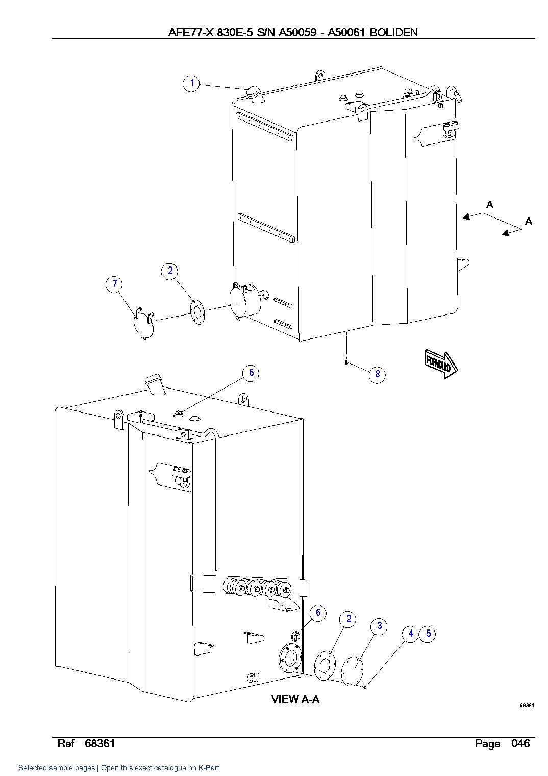 AFE77-X 830E-5 S/N A50059 – A50061 BOLIDEN – sample page 9