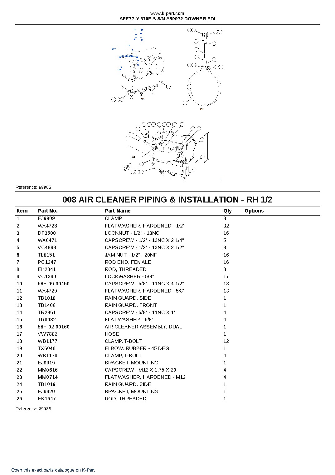 AFE77-Y 830E-5 S/N A50072  DOWNER EDI – sample page 5