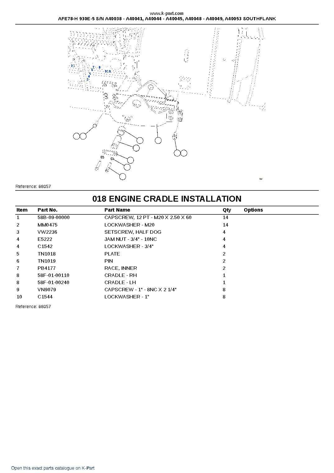 AFE78-H 930E-5 S/N A40038 – A40041, A40044 – A40045, A40048 – A40049, A40053 SOUTHFLANK – sample page 10 AFE78-H 930E-5 S/N A40038 – A40041, A40044 – A40045, A40048 – A40049, A40053 SOUTHFLANK – sample page 10
