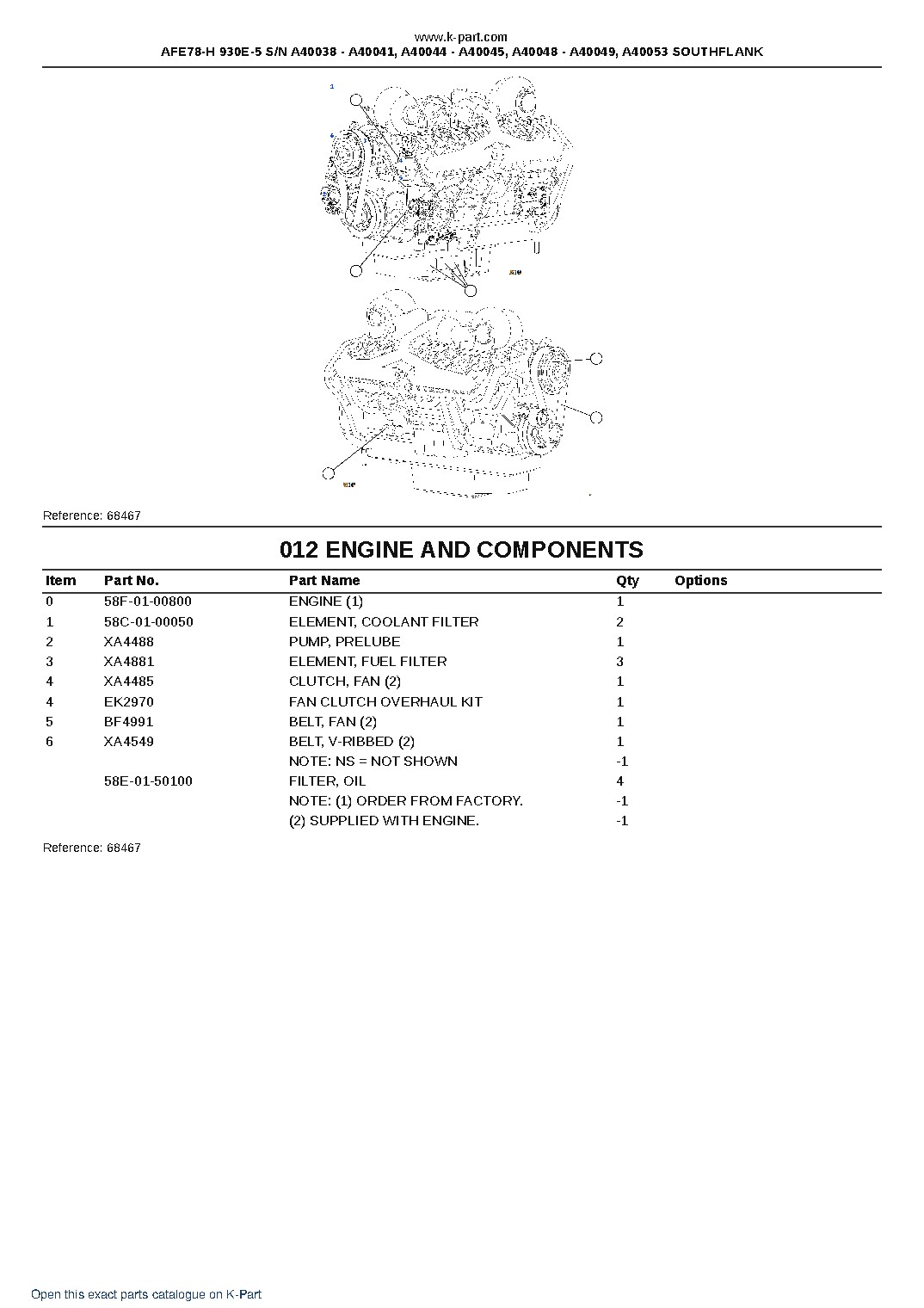 AFE78-H 930E-5 S/N A40038 – A40041, A40044 – A40045, A40048 – A40049, A40053 SOUTHFLANK – sample page 6 AFE78-H 930E-5 S/N A40038 – A40041, A40044 – A40045, A40048 – A40049, A40053 SOUTHFLANK – sample page 6