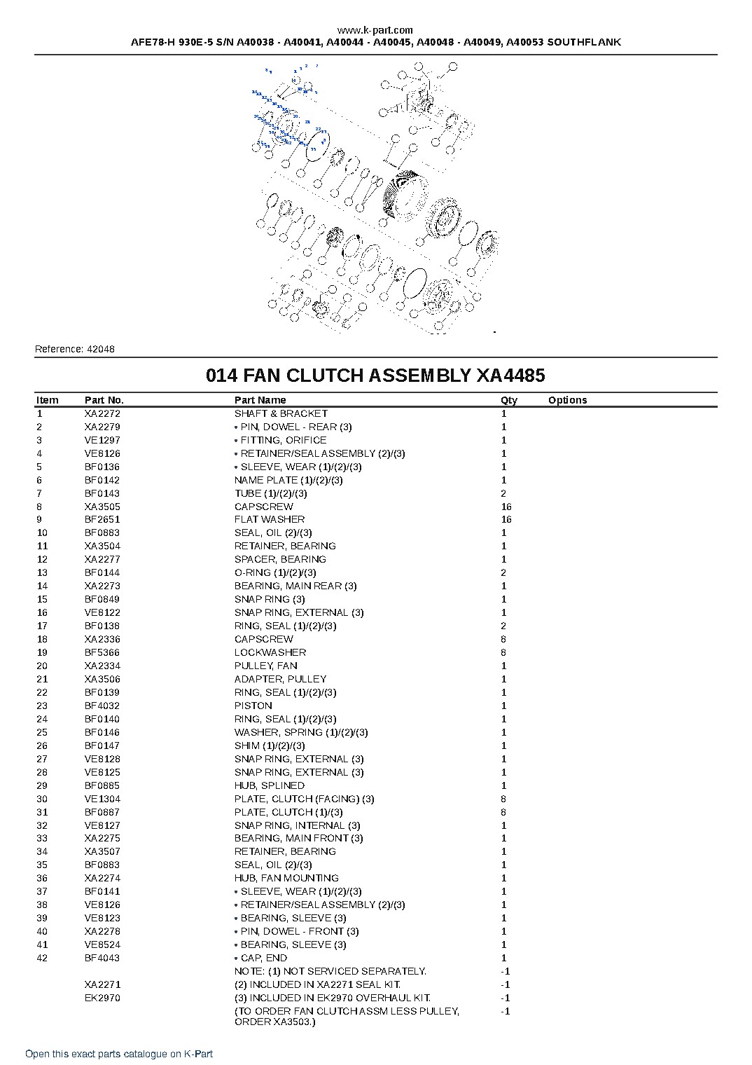 AFE78-H 930E-5 S/N A40038 – A40041, A40044 – A40045, A40048 – A40049, A40053 SOUTHFLANK – sample page 7 AFE78-H 930E-5 S/N A40038 – A40041, A40044 – A40045, A40048 – A40049, A40053 SOUTHFLANK – sample page 7