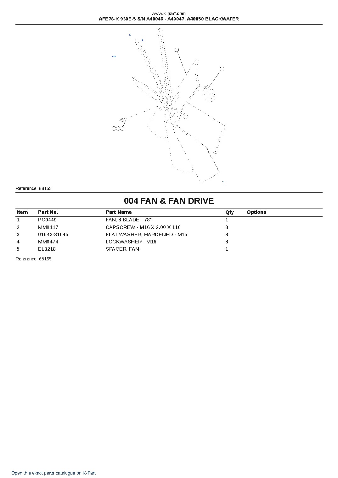 AFE78-K 930E-5 S/N A40046 – A40047, A40050 BLACKWATER – sample page 2