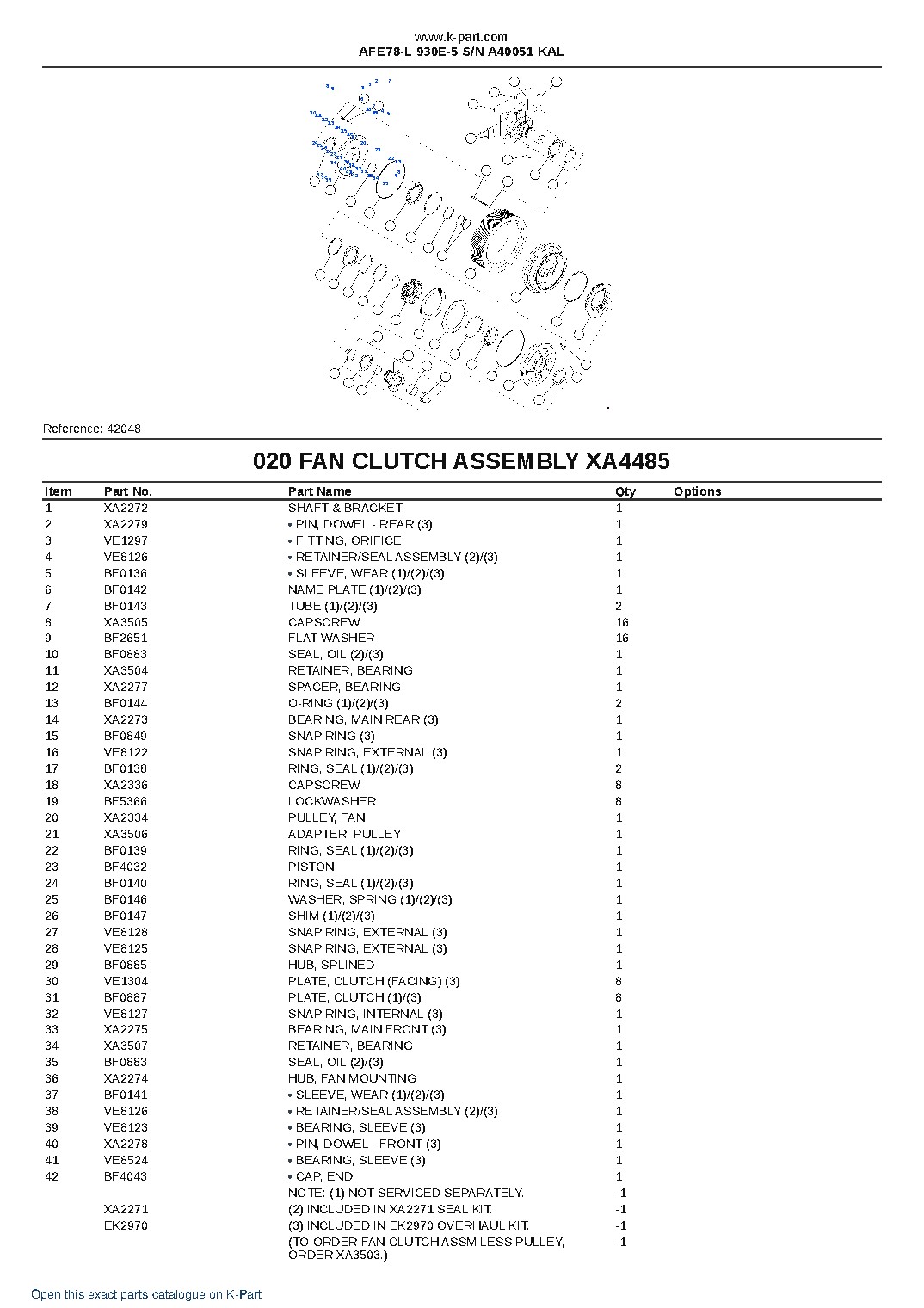 AFE78-L 930E-5 S/N A40051  KAL – sample page 10