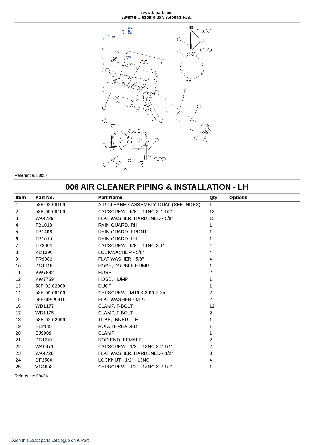 AFE78-L 930E-5 S/N A40051  KAL – sample page 3