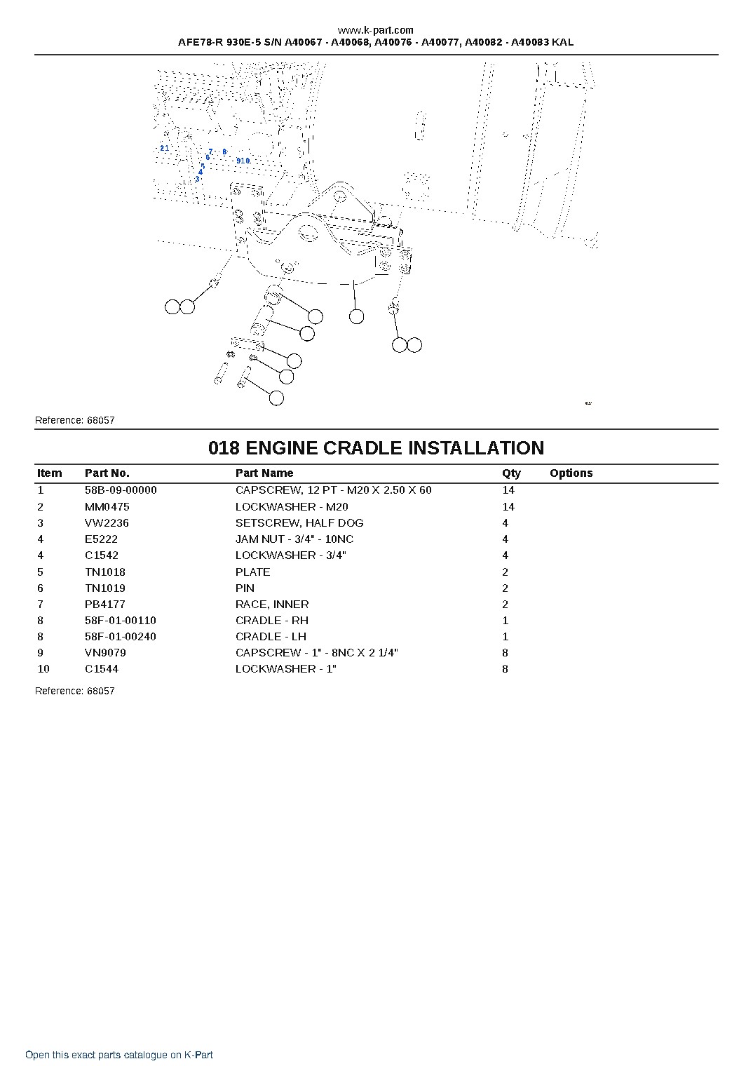 AFE78-R 930E-5 S/N A40067 – A40068, A40076 – A40077, A40082 – A40083  KAL – sample page 10