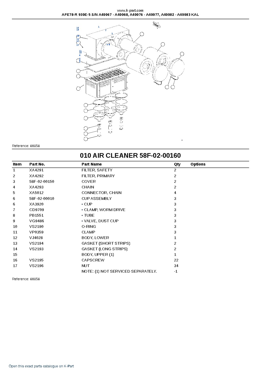 AFE78-R 930E-5 S/N A40067 – A40068, A40076 – A40077, A40082 – A40083  KAL – sample page 5