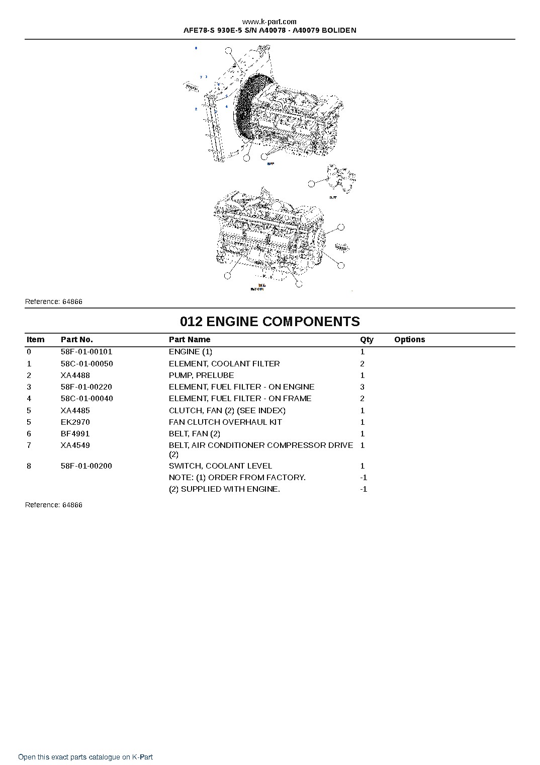 AFE78-S 930E-5 S/N A40078 – A40079 BOLIDEN – sample page 6 AFE78-S 930E-5 S/N A40078 – A40079 BOLIDEN – sample page 6
