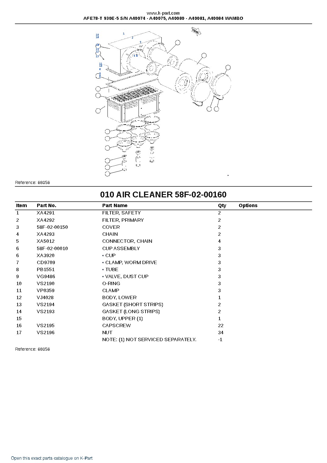 AFE78-T 930E-5 S/N A40074 – A40075, A40080 – A40081, A40084  WAMBO – sample page 7