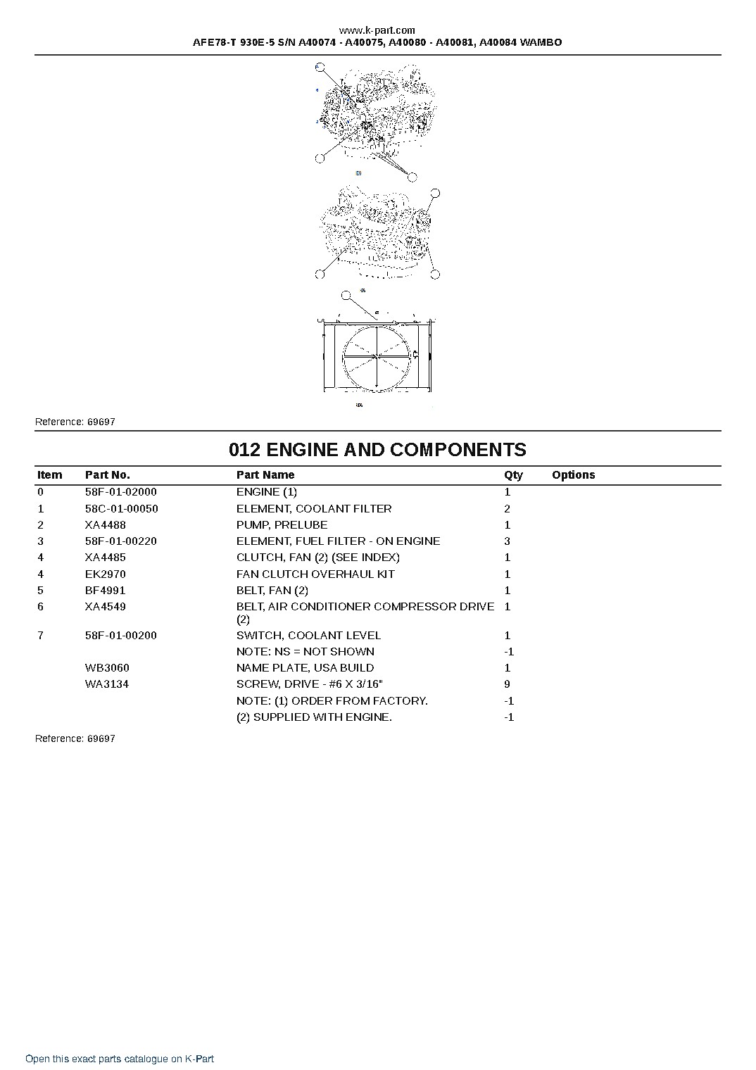 AFE78-T 930E-5 S/N A40074 – A40075, A40080 – A40081, A40084  WAMBO – sample page 8